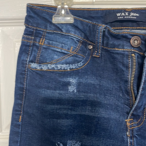 High waisted destroyed skinny jeans - Picture 2 of 5